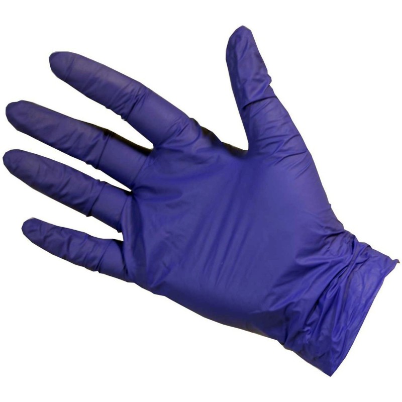 Large - Violet Nitrile Powder Free Gloves Ultratouch (Case Of 2000)