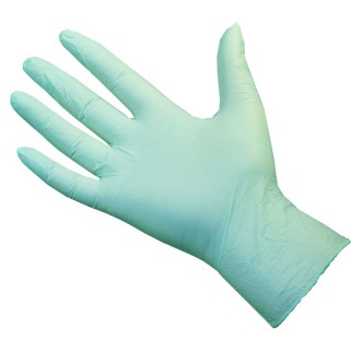 Extra Large - Green Nitrile Powder Free Gloves Ultraflex (Case Of 1000)