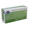 Extra Large - Green Nitrile Powder Free Gloves Ultraflex (Case Of 1000)