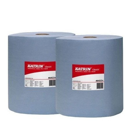 Katrin Classic XXL 3-Ply Blue Tissue Roll (Pack of 2 Rolls)