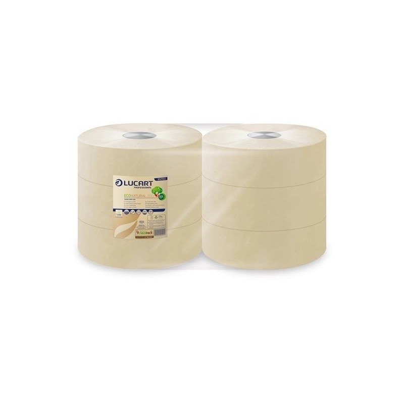 Eco Standard Jumbo Toilet Paper 60mm (2.25") Core (Pack Of 6 Rolls)