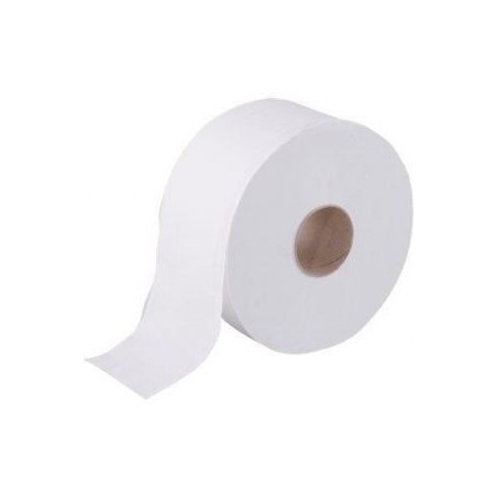 Mini Jumbo Toilet Rolls 76mm (3.0") Core (Pack of 12 Rolls)