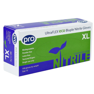 UltraFLEX Eco Bluple Nitrile Gloves - Large