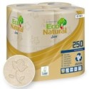 Natural Recycled 2 Ply Embossed Toilet Rolls
