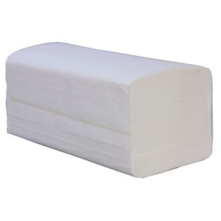 Economy White Interfold Paper Towels 1-Ply (Case of 5000)