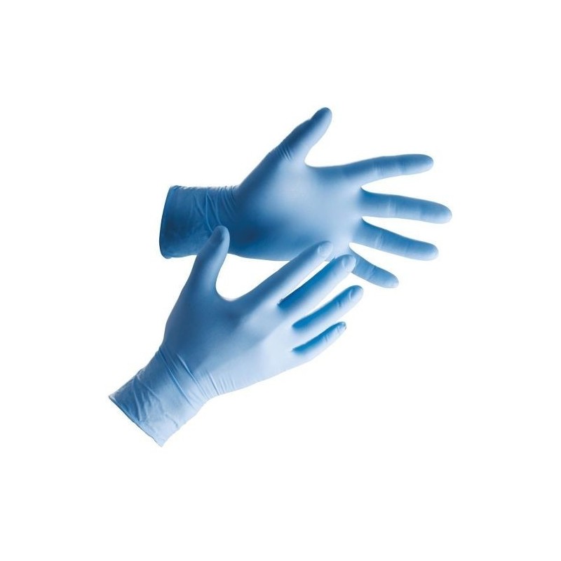 large - Blue Nitrile Powder Free Gloves Ultraflex (Case Of 1000)