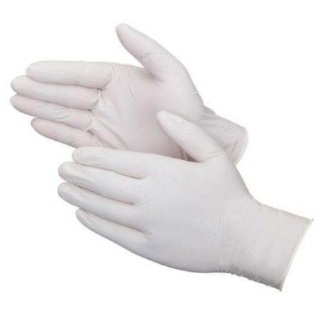 Clear Latex Powder Free Gloves
