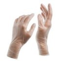Vinyl Powder-Free Gloves Clear AQL 1.5 (Case of 1000) - Extra-Large