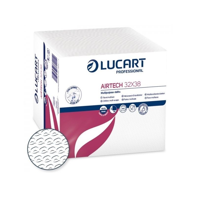 Airtech Airlaid Towels 50gsm 32 x 38cm (20 Packs Of 60)