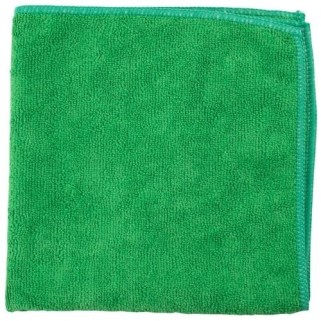 Microfibre Cloths 280gsm - Green (Pack Of 20 Cloths)