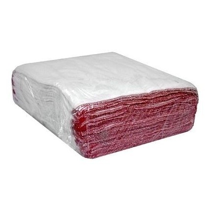 Premium Quality Dishcloths With Red Edge 35 x 30cm