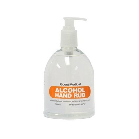 Alcohol Hand Rub 500ml ‘Bell Bottle’ (Case Of 25 Bottles)
