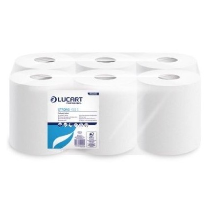 Lucart Strong Pure Pulp Centrefeed Rolls